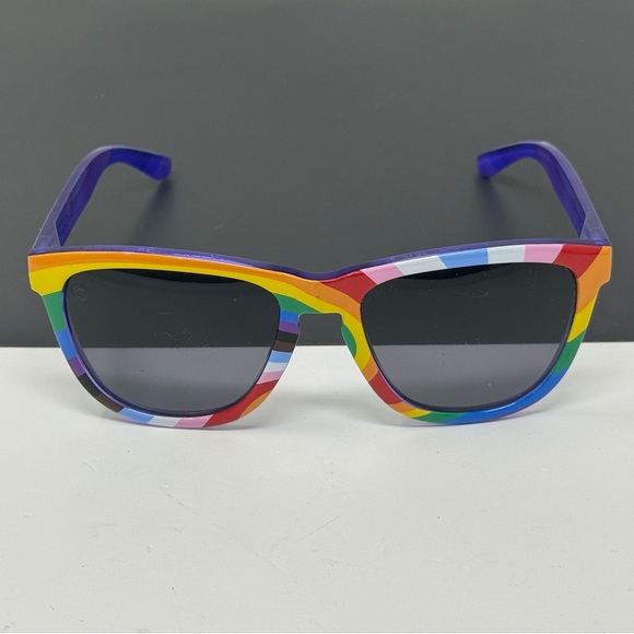 Knockaround Pride Edition Rainbow Sunglasses frame scratched lenses - Picture 1 of 5